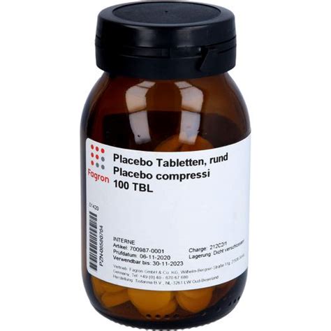 placebo tabletten pzn